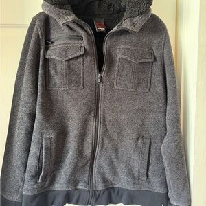 Tony Hawk Dark Gray Zip-Up Sweater
